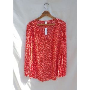 Old Navy Coral Summer Blouse
